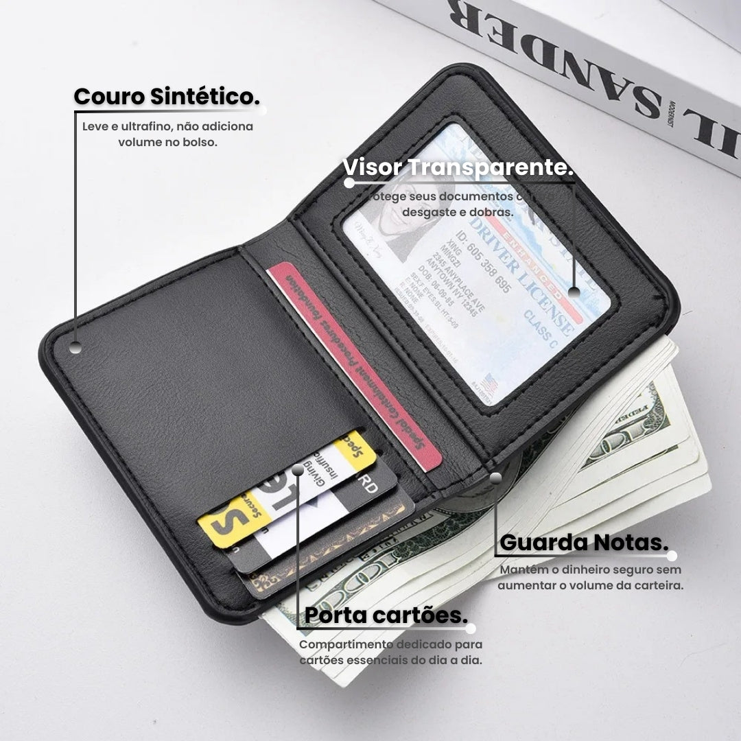 Carteira Nano — Minimalista